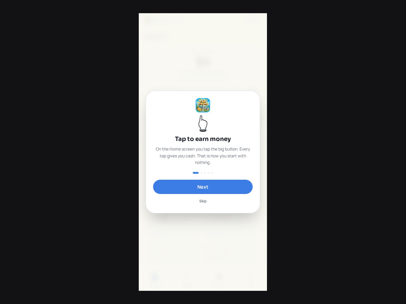 Tap Empire, project